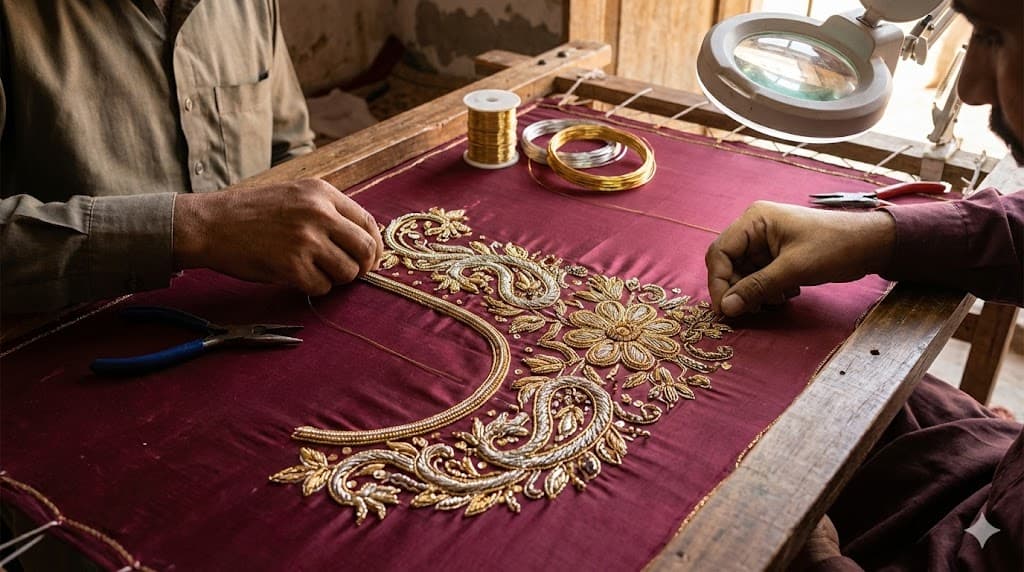 Dabka Embroidery