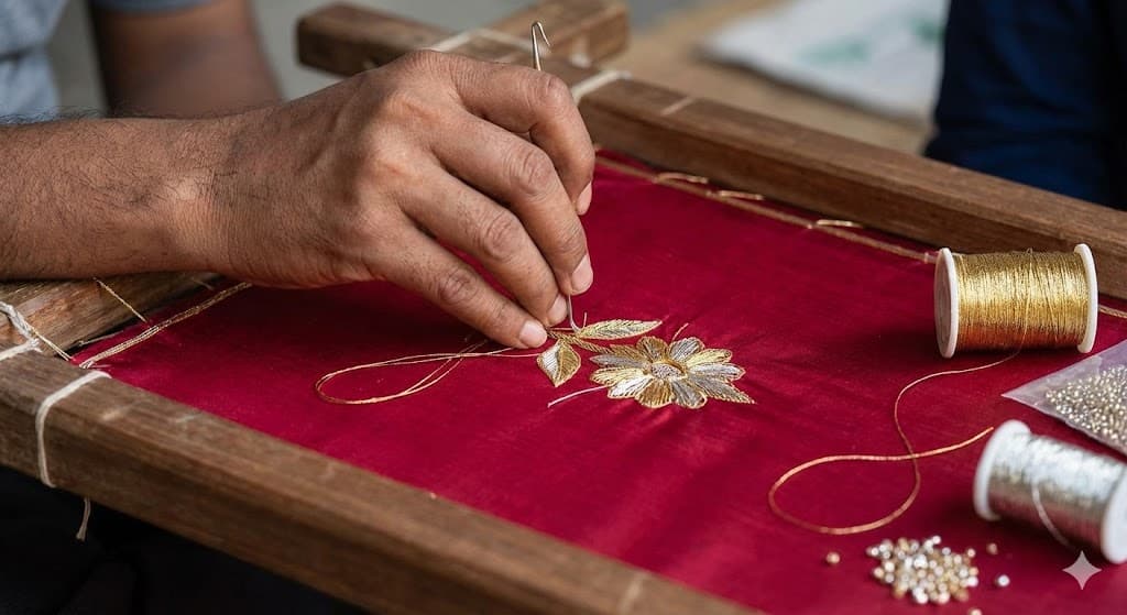 Zari Embroidery