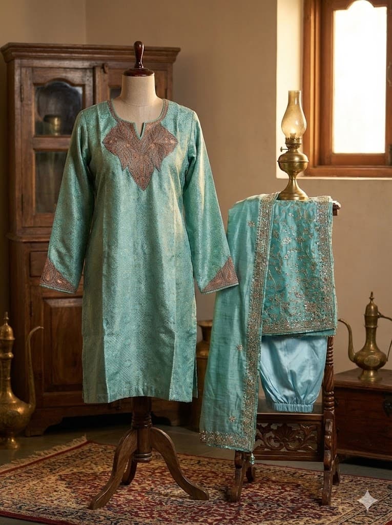 Classic kem khawb qurab Tilla suit