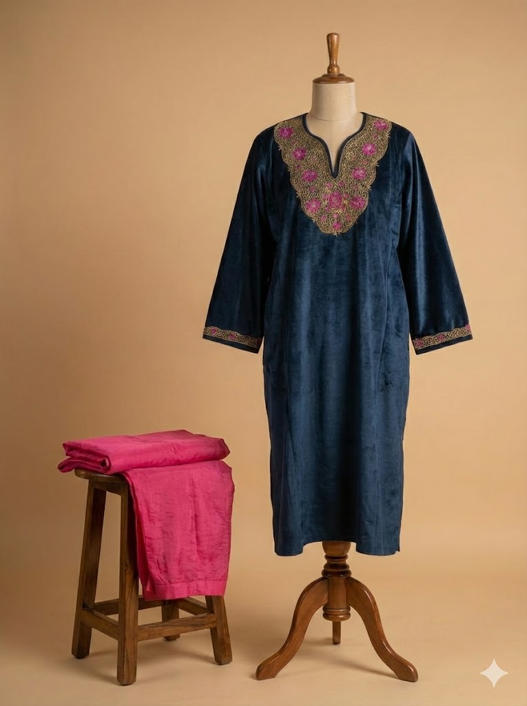 Regal Dabka Pheran with trouser