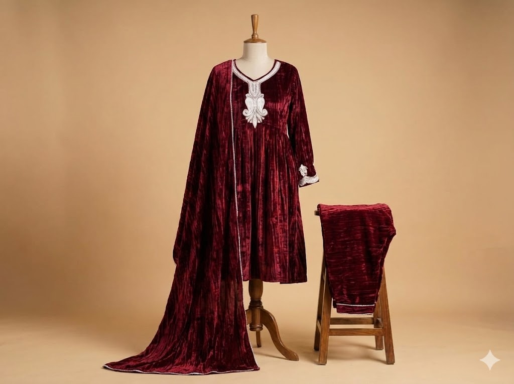 crushed velvet Tilla Suit