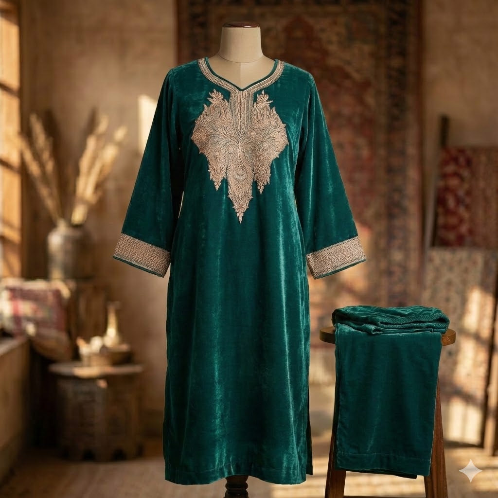 Premium Velvet Tilla Suit